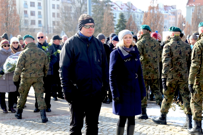 Elblążanie uczicili pamięć Żołnierzy Wyklętych. 