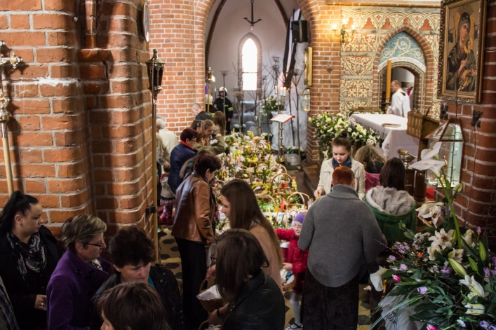 Elblążanie w kościołach święcili dziś pokarmy