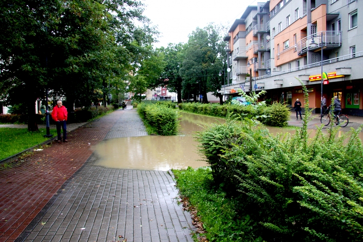 Elblążanie walczą z wielką wodą. 