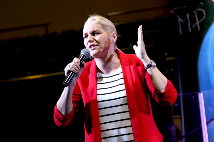Elblążanka Dominika Figurska i jej mąż Michał Chorosiński opowiadali o prawdziwym sensie życia