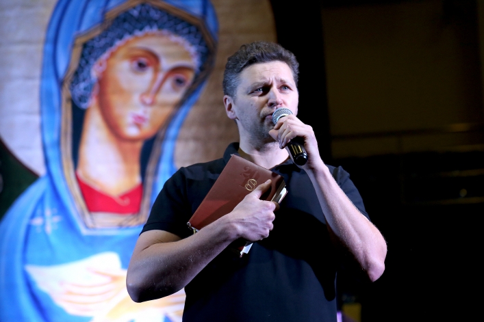 Elblążanka Dominika Figurska i jej mąż Michał Chorosiński opowiadali o prawdziwym sensie życia