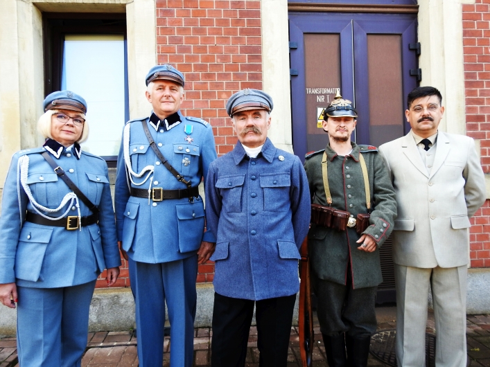 Elblążanka wzięła udział w inscenizacji historycznej upamiętniającej osadzenie J. Piłsudskiego w gdańskim więzieniu