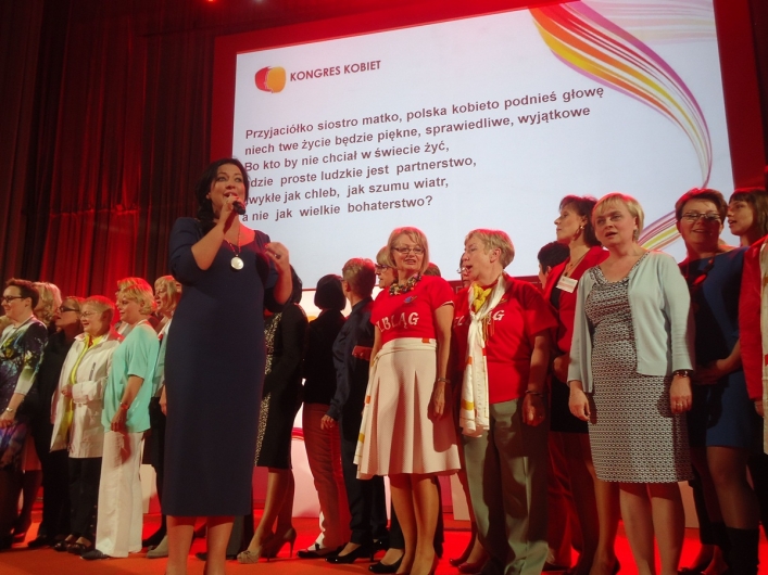 Elblążanki na Kongresie Kobiet w Warszawie