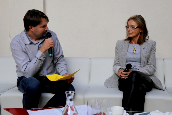 Elżbieta Wojnarowska spotkała się z elblążanami