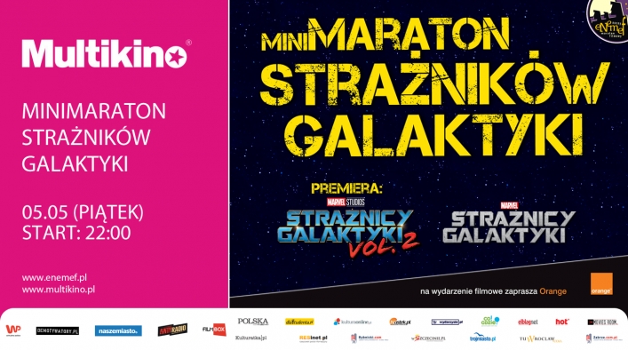 ENEMEF: Minimaraton Strażników Galaktyki z premierą 5 maja w Multikinie