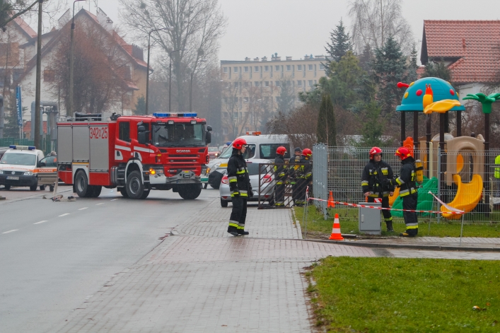 Ewakuowano mieszkańców z powodu wycieku gazu