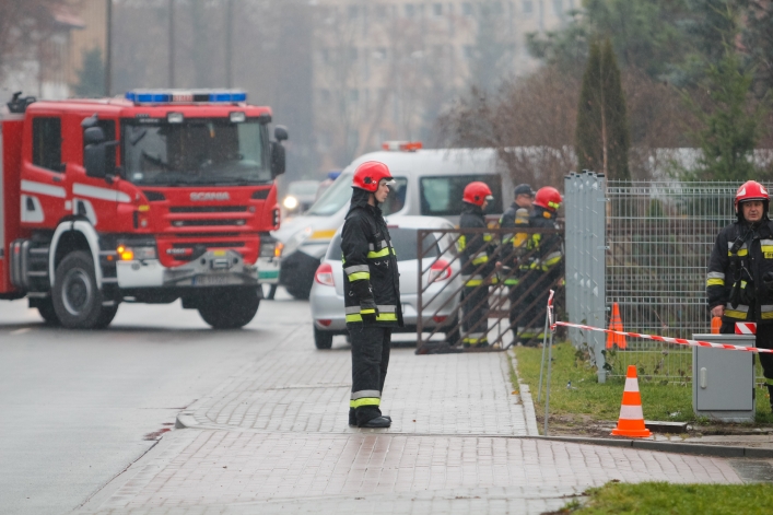 Ewakuowano mieszkańców z powodu wycieku gazu
