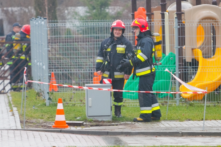 Ewakuowano mieszkańców z powodu wycieku gazu