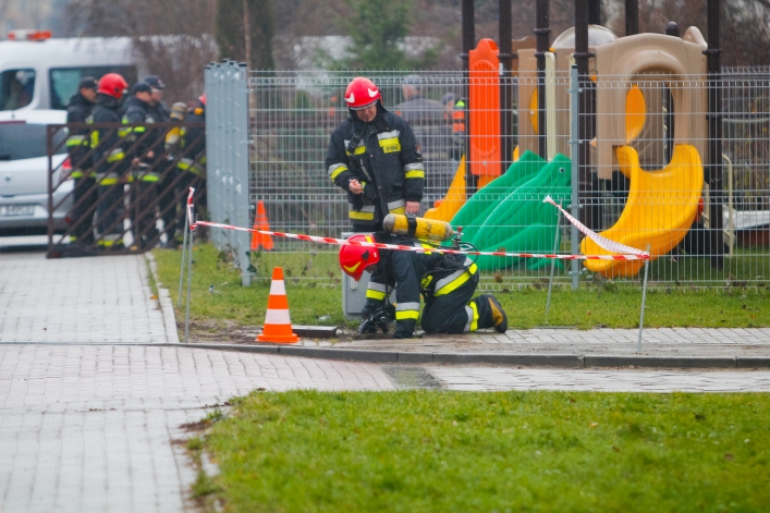 Ewakuowano mieszkańców z powodu wycieku gazu