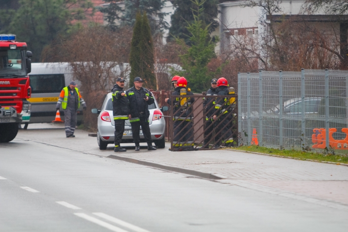Ewakuowano mieszkańców z powodu wycieku gazu