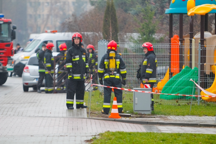 Ewakuowano mieszkańców z powodu wycieku gazu