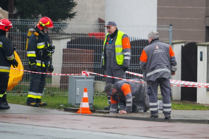Ewakuowano mieszkańców z powodu wycieku gazu