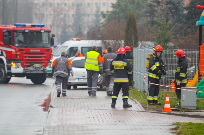 Ewakuowano mieszkańców z powodu wycieku gazu