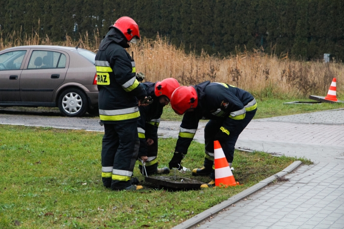 Ewakuowano mieszkańców z powodu wycieku gazu