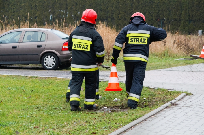 Ewakuowano mieszkańców z powodu wycieku gazu