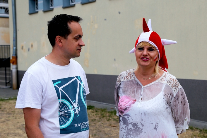 Festyn rodzinny w Szkole Podstawowej nr 18. Uroczyste zakończenie akcji Rowerowy Maj