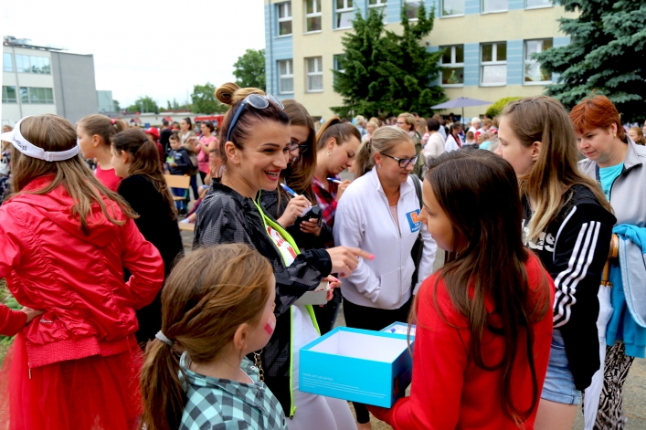 Festyn rodzinny w Szkole Podstawowej nr 18. Uroczyste zakończenie akcji Rowerowy Maj