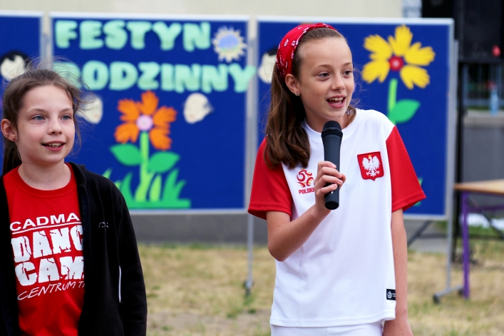 Festyn rodzinny w Szkole Podstawowej nr 18. Uroczyste zakończenie akcji Rowerowy Maj