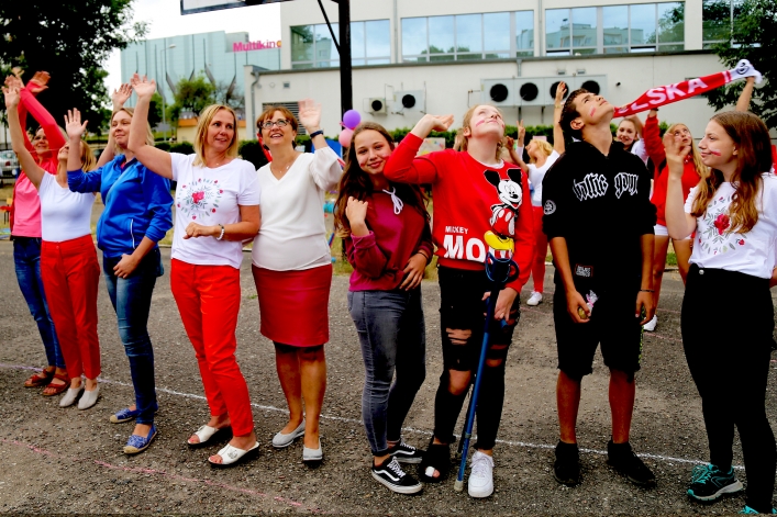 Festyn rodzinny w Szkole Podstawowej nr 18. Uroczyste zakończenie akcji Rowerowy Maj