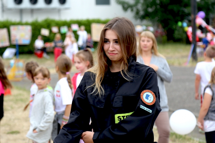 Festyn rodzinny w Szkole Podstawowej nr 18. Uroczyste zakończenie akcji Rowerowy Maj
