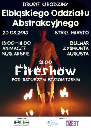 Fireshow będzie główną atrakcją drugich urodzin elbląskich artystów
