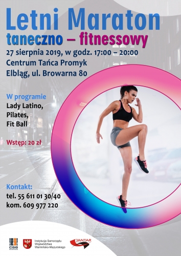 Fitness i taniec - maraton w Promyku