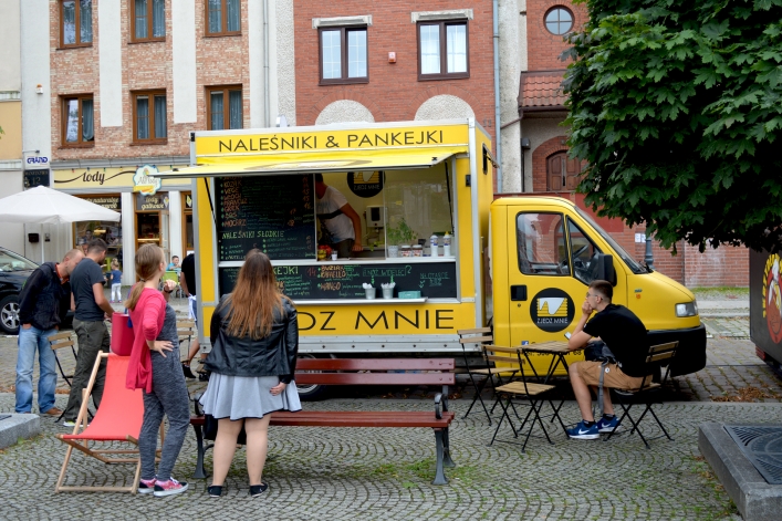 Food trucki po raz trzeci w tym roku w Elblągu