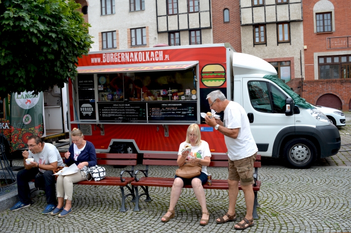 Food trucki po raz trzeci w tym roku w Elblągu