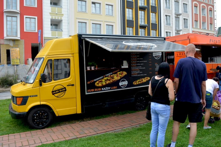 Food trucki po raz trzeci w tym roku w Elblągu