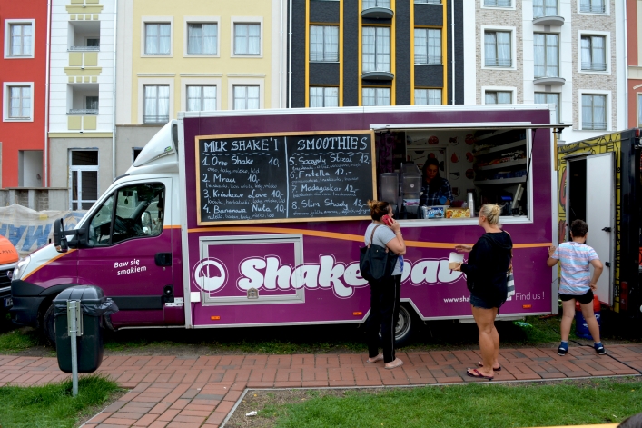 Food trucki po raz trzeci w tym roku w Elblągu
