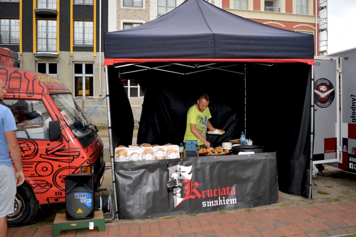 Food trucki po raz trzeci w tym roku w Elblągu