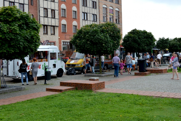 Food trucki po raz trzeci w tym roku w Elblągu
