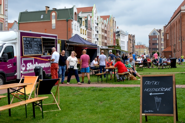 Food trucki po raz trzeci w tym roku w Elblągu