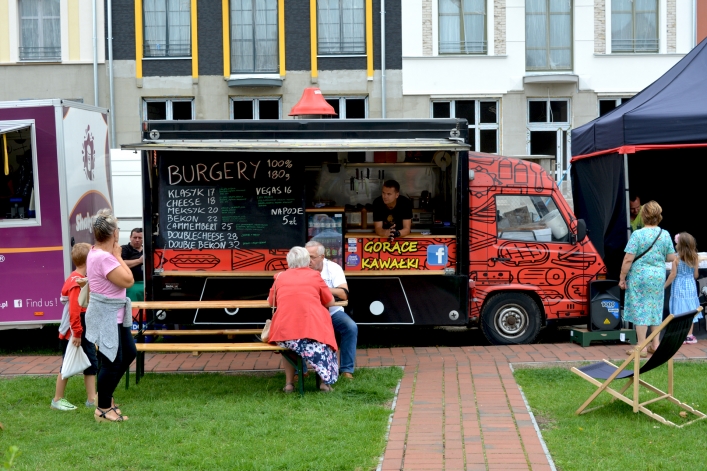Food trucki po raz trzeci w tym roku w Elblągu