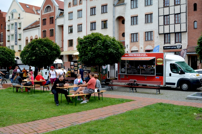 Food trucki po raz trzeci w tym roku w Elblągu