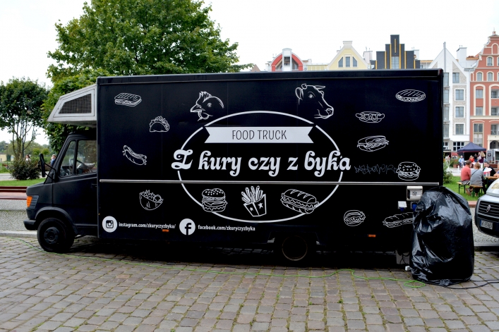 Food trucki po raz trzeci w tym roku w Elblągu