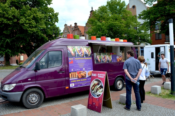 Food trucki ponownie odwiedzily Elbląg... Kiedy powrócą?