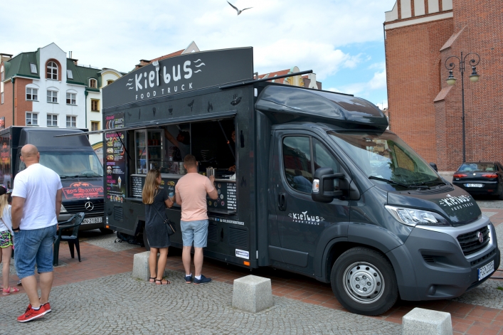 Food trucki ponownie odwiedzily Elbląg... Kiedy powrócą?