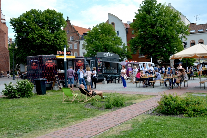 Food trucki ponownie odwiedzily Elbląg... Kiedy powrócą?