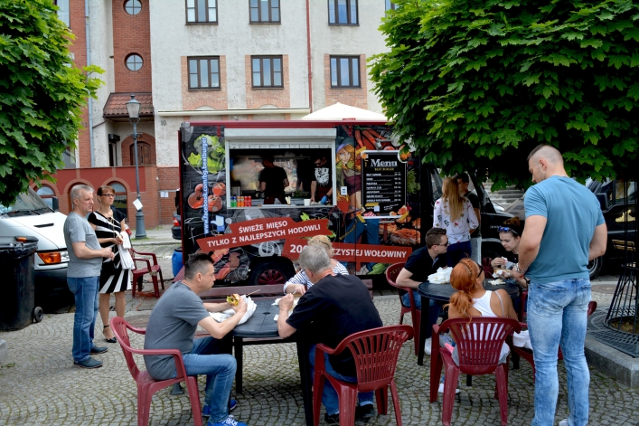 Food trucki ponownie odwiedzily Elbląg... Kiedy powrócą?