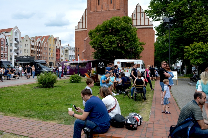 Food trucki ponownie odwiedzily Elbląg... Kiedy powrócą?