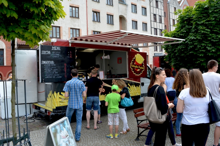 Food trucki ponownie odwiedzily Elbląg... Kiedy powrócą?