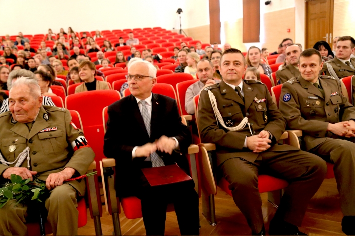 Gala finałowa konkursów dot. żołnierzy niezłomnych z udziałem wiceprezesa IPN-u
