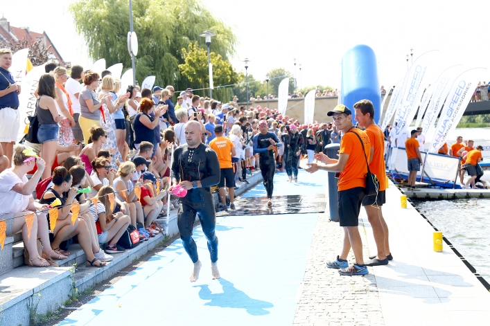 Garmin Iron Triathlon Elbląg 2019 – pływanie 