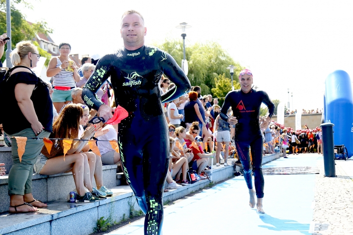 Garmin Iron Triathlon Elbląg 2019 – pływanie 
