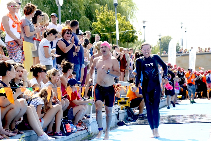 Garmin Iron Triathlon Elbląg 2019 – pływanie 