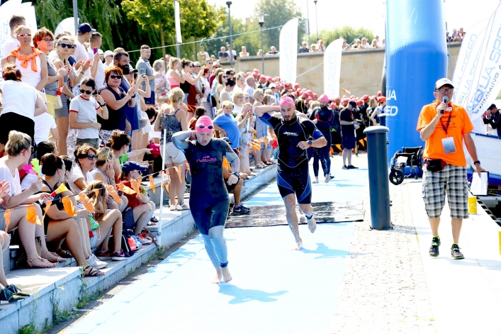Garmin Iron Triathlon Elbląg 2019 – pływanie 