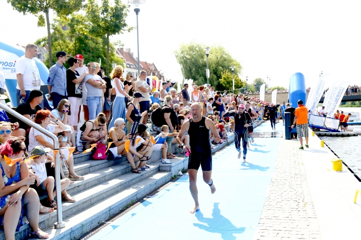 Garmin Iron Triathlon Elbląg 2019 – pływanie 
