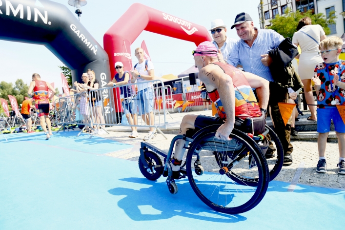 Garmin Iron Triathlon Elbląg 2019 – pływanie 
