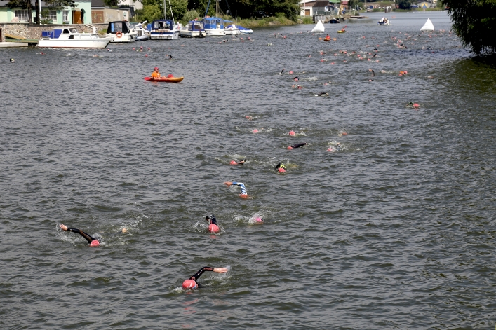 Garmin Iron Triathlon Elbląg 2019 – pływanie 